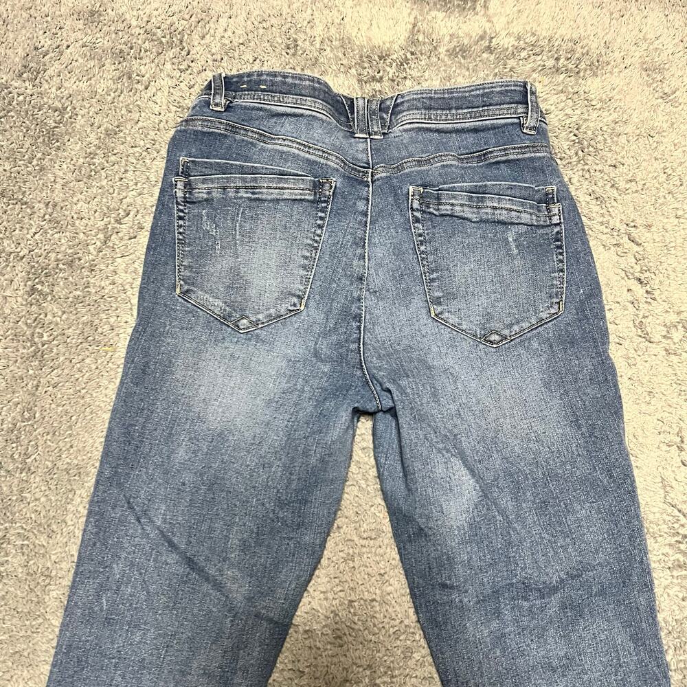 Democracy Ab Tech Jeans Pants Women 6 (29x28.5) Ankle Blue Denim - Picture 4 of 11